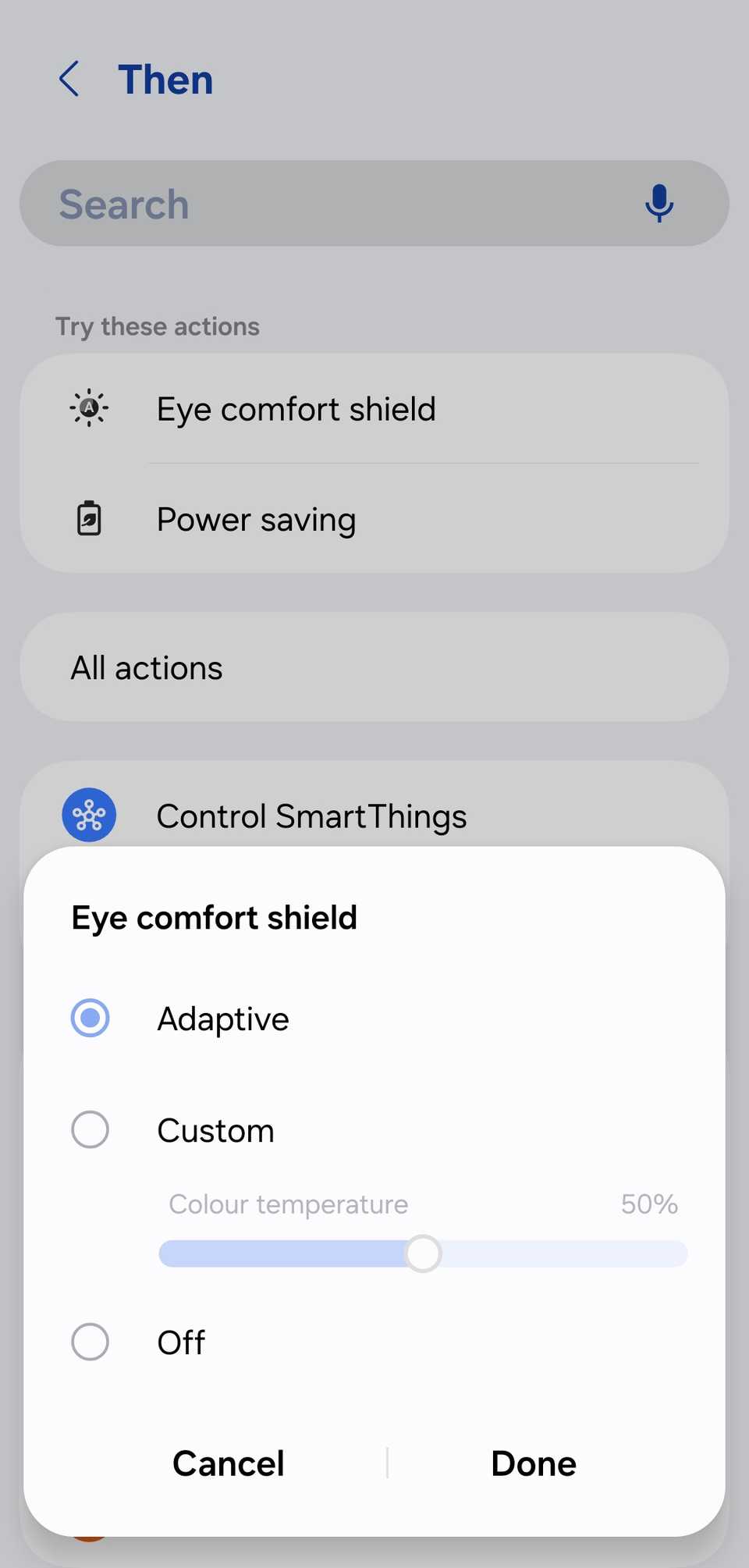 Condizione di routine del sonno