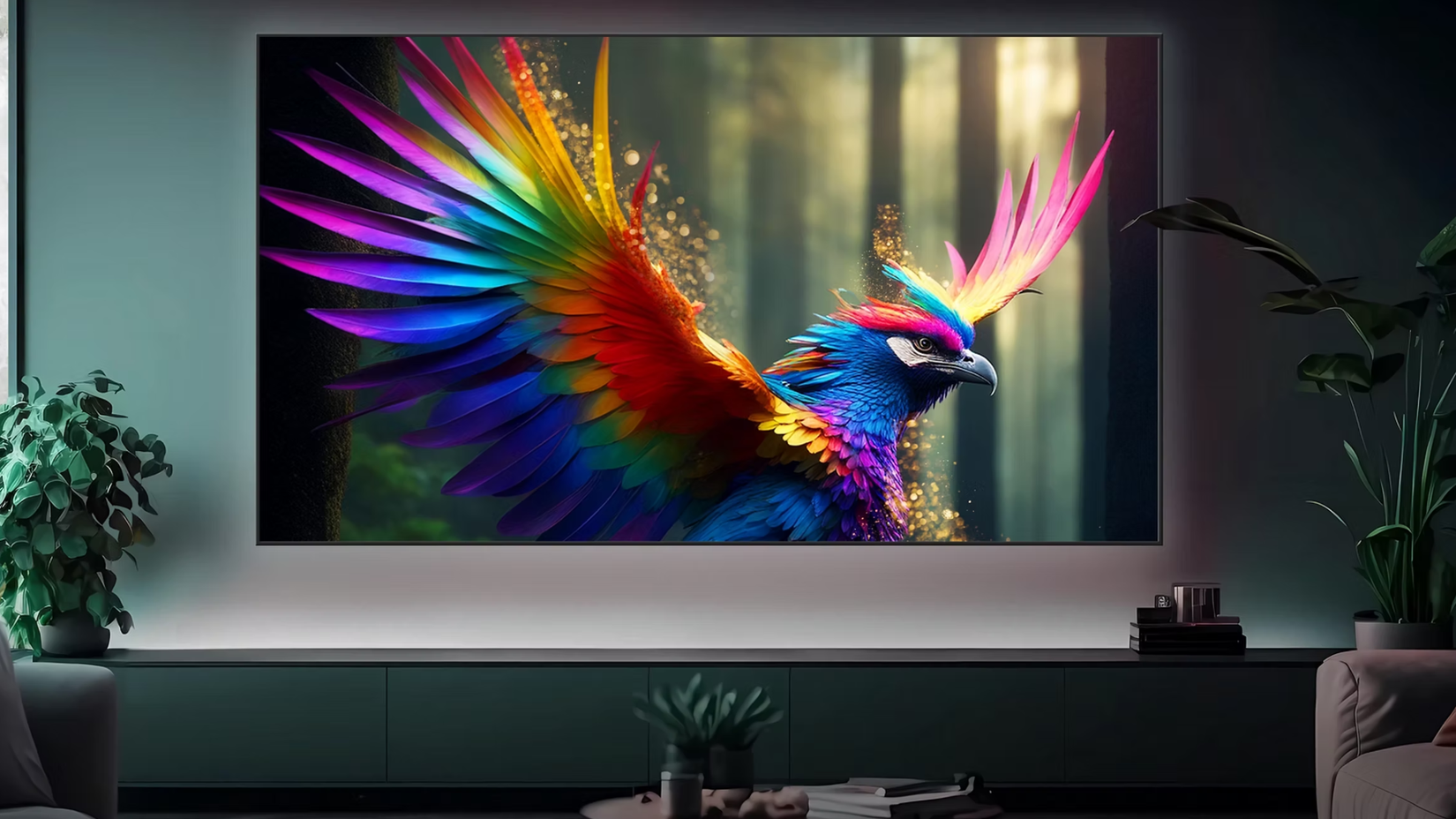 Hisense QD5 Series Google TV in living room