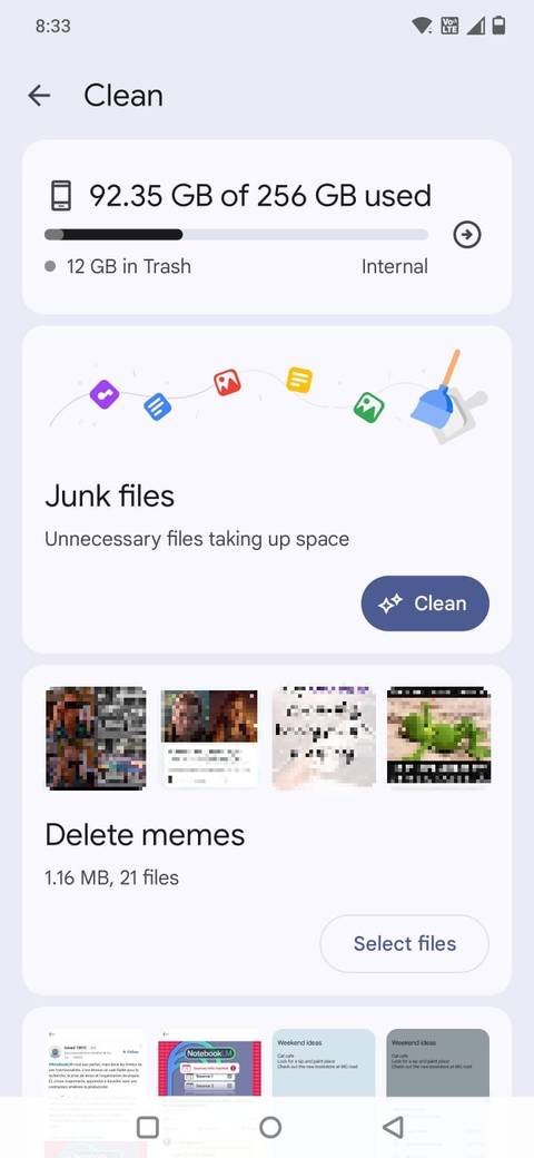 Screenshot che mostra l'opzione