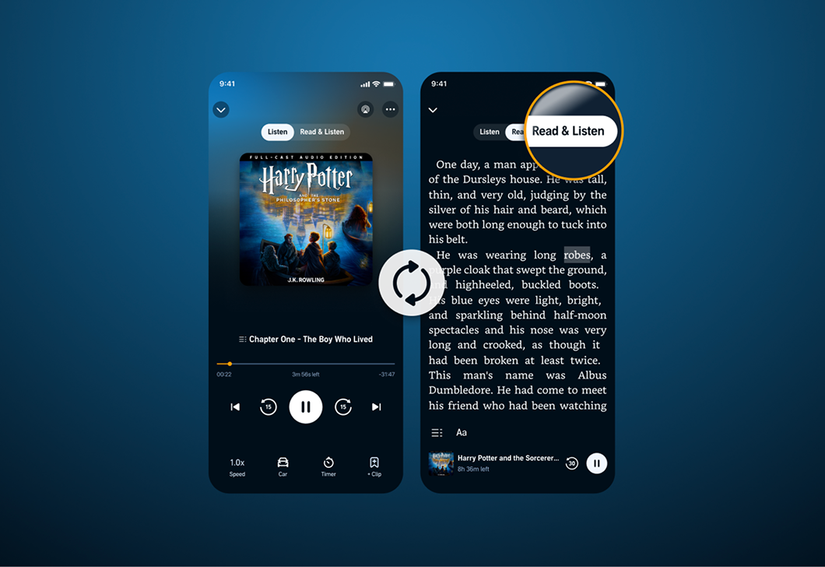 Harry Potter sul nuovo Leggi e ascolta di Audible.