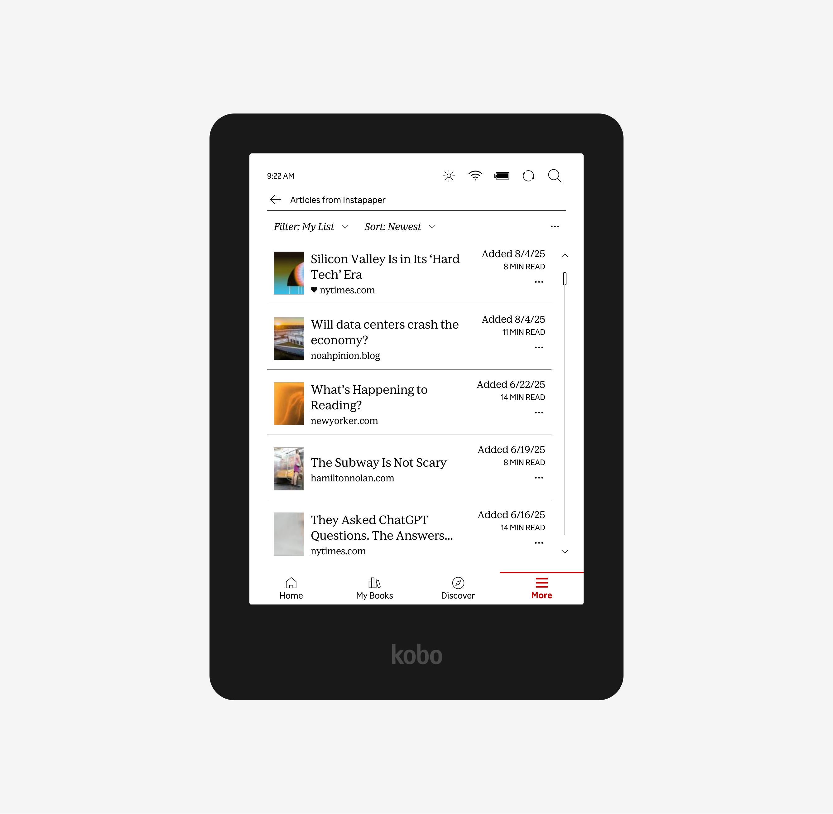 I'm using this app to get the most out of my Kobo