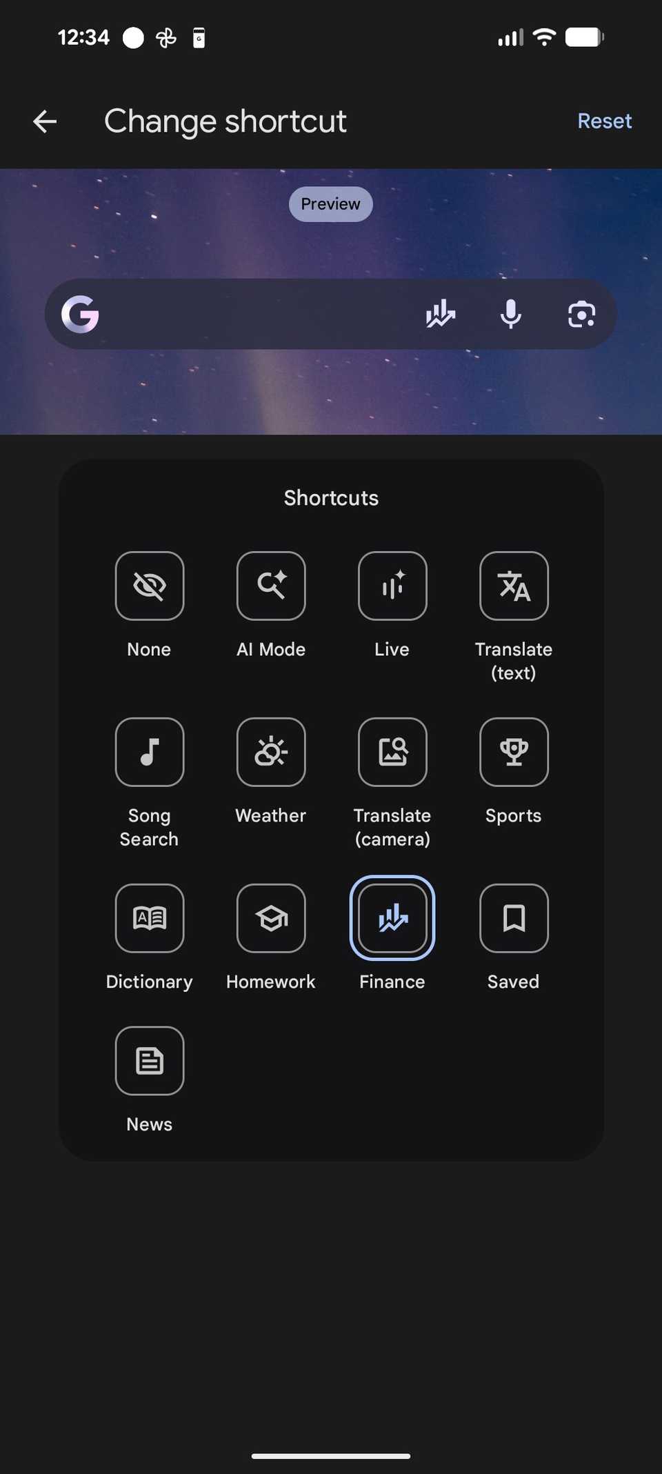 Personalizzazione del widget di ricerca di Pixel Launcher in Android 17 Beta 1