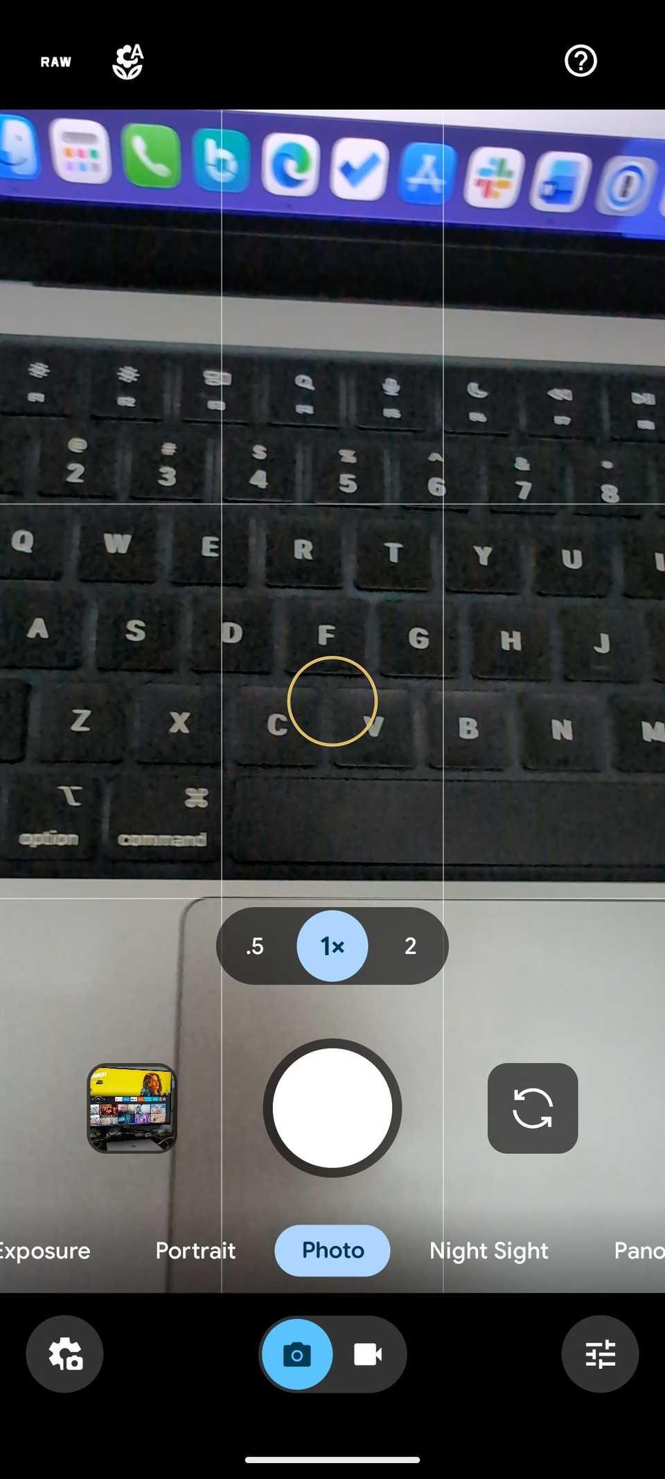 disabilita lo scatto dall'alto su Pixel