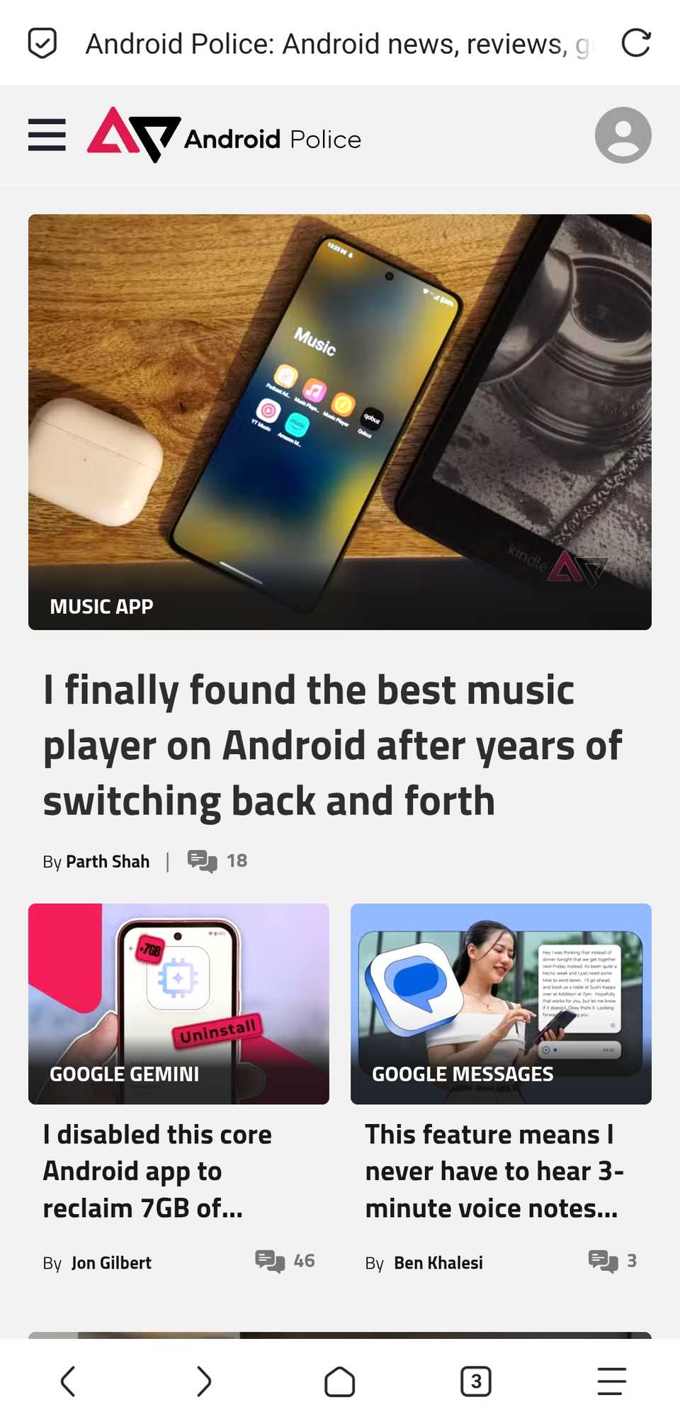 Aprire una pagina web in Via