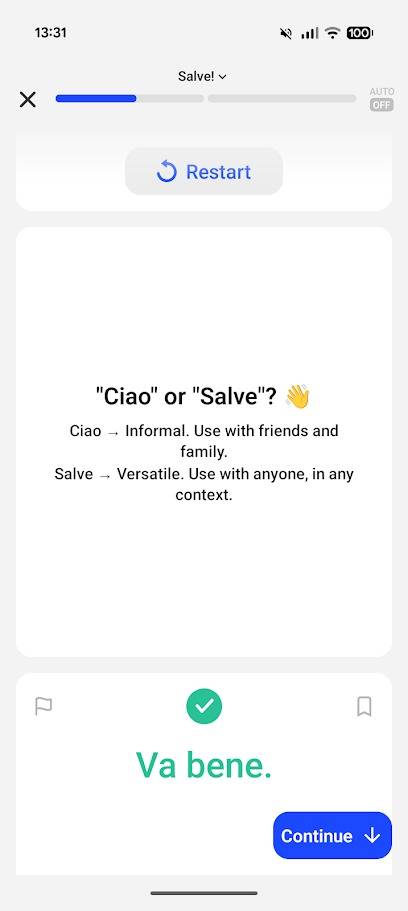 words explained in speak language app