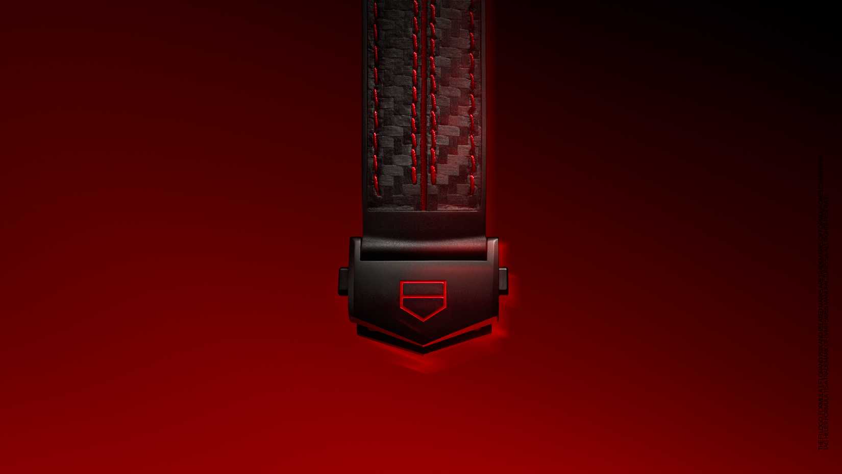 Un'immagine promozionale del Tag Heuer Connected Calibre E5 x Formula One