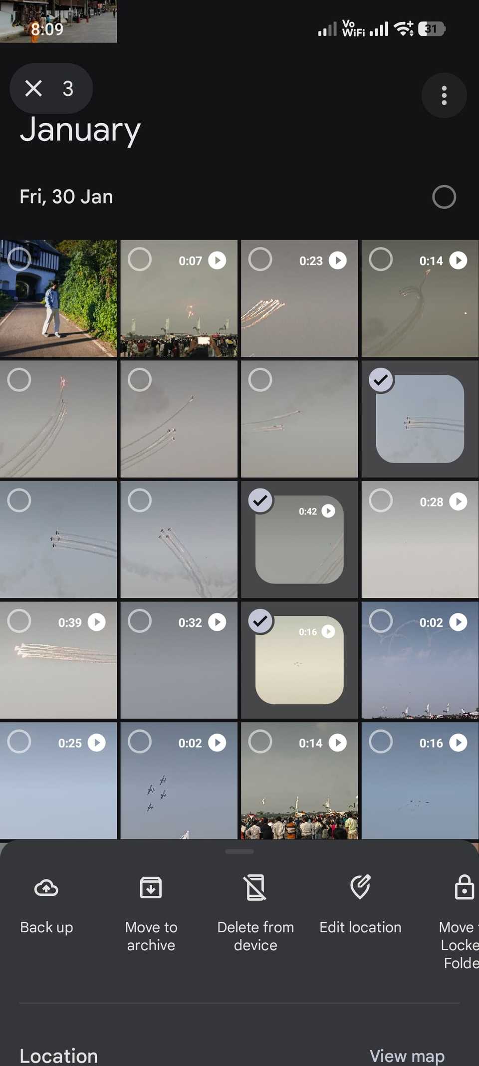 Tocca Elimina dal dispositivo per rimuovere definitivamente la copia del telefono