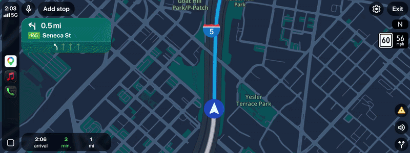Google Maps Immersive Navigation-anim