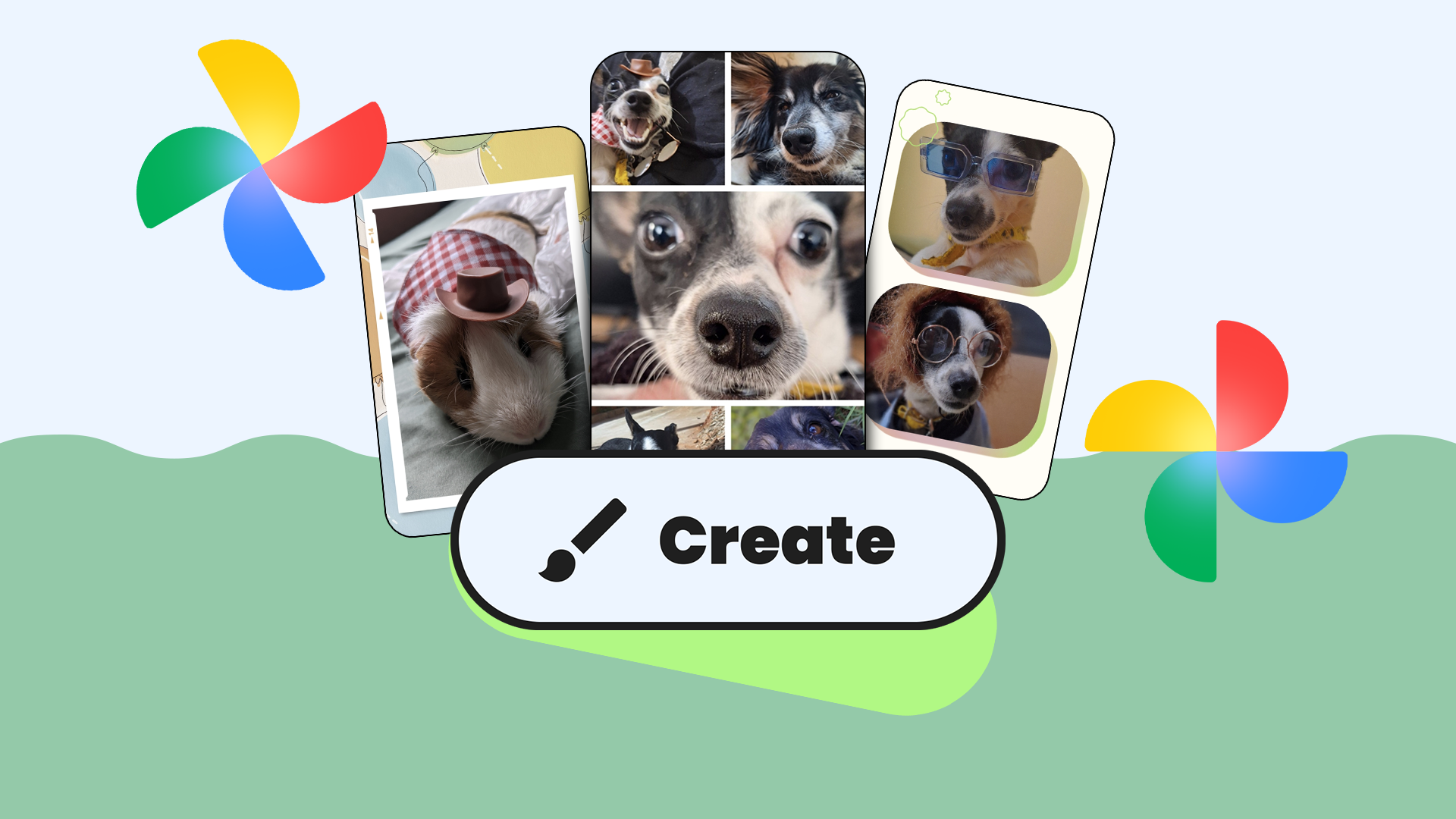 شعار Google Photos وزر 