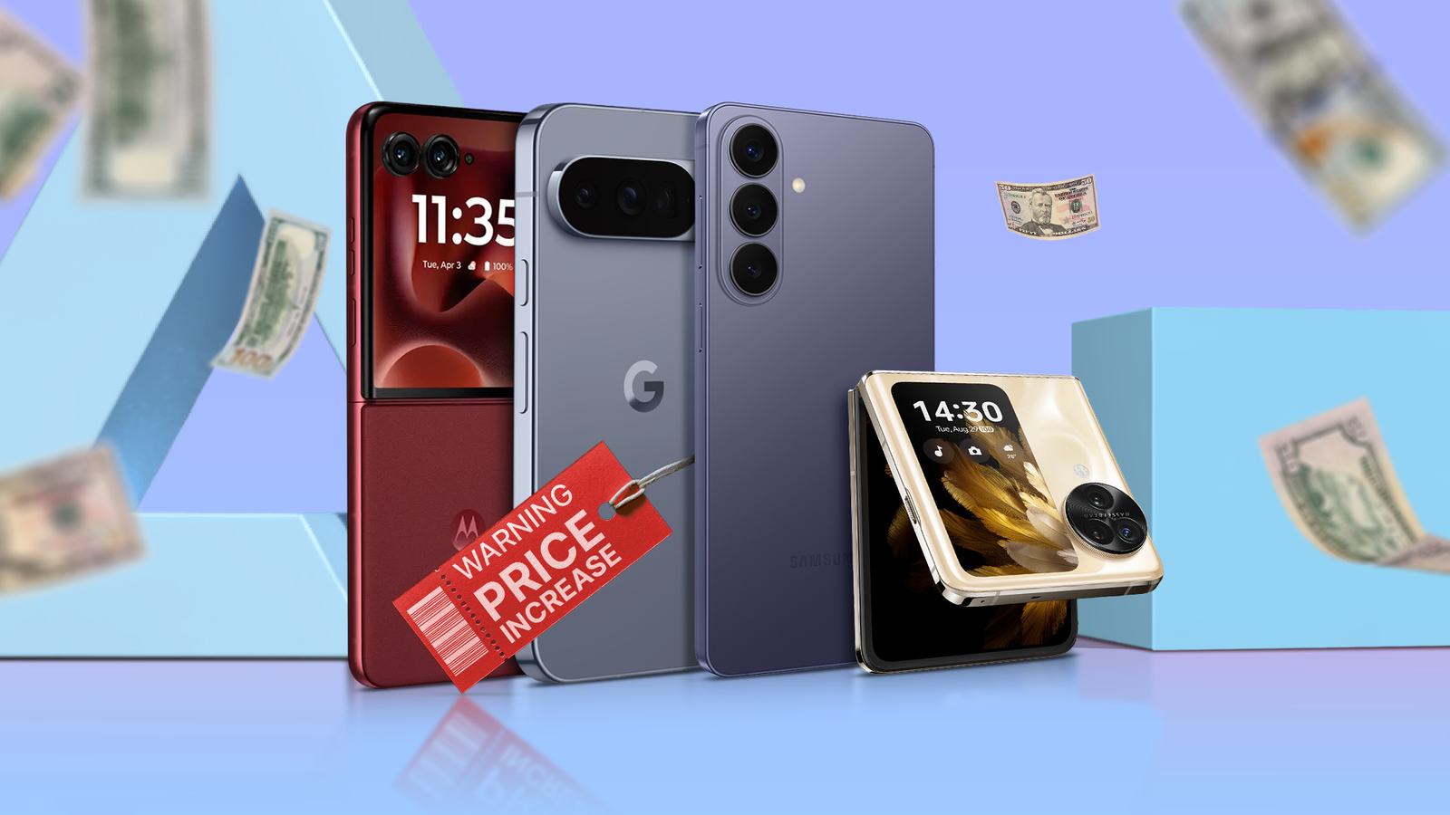 Why your next Android upgrade is about to cost $100 more for the same specs
