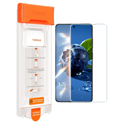 Protetor de tela Torras OrigArmor para Samsung Galaxy S26 Ultra em um fundo branco