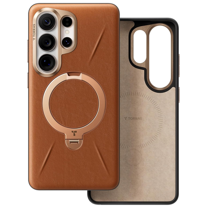 Capa TORRAS Ostand Q3 Vegskin para Samsung Galaxy S26 Ultra em fundo branco