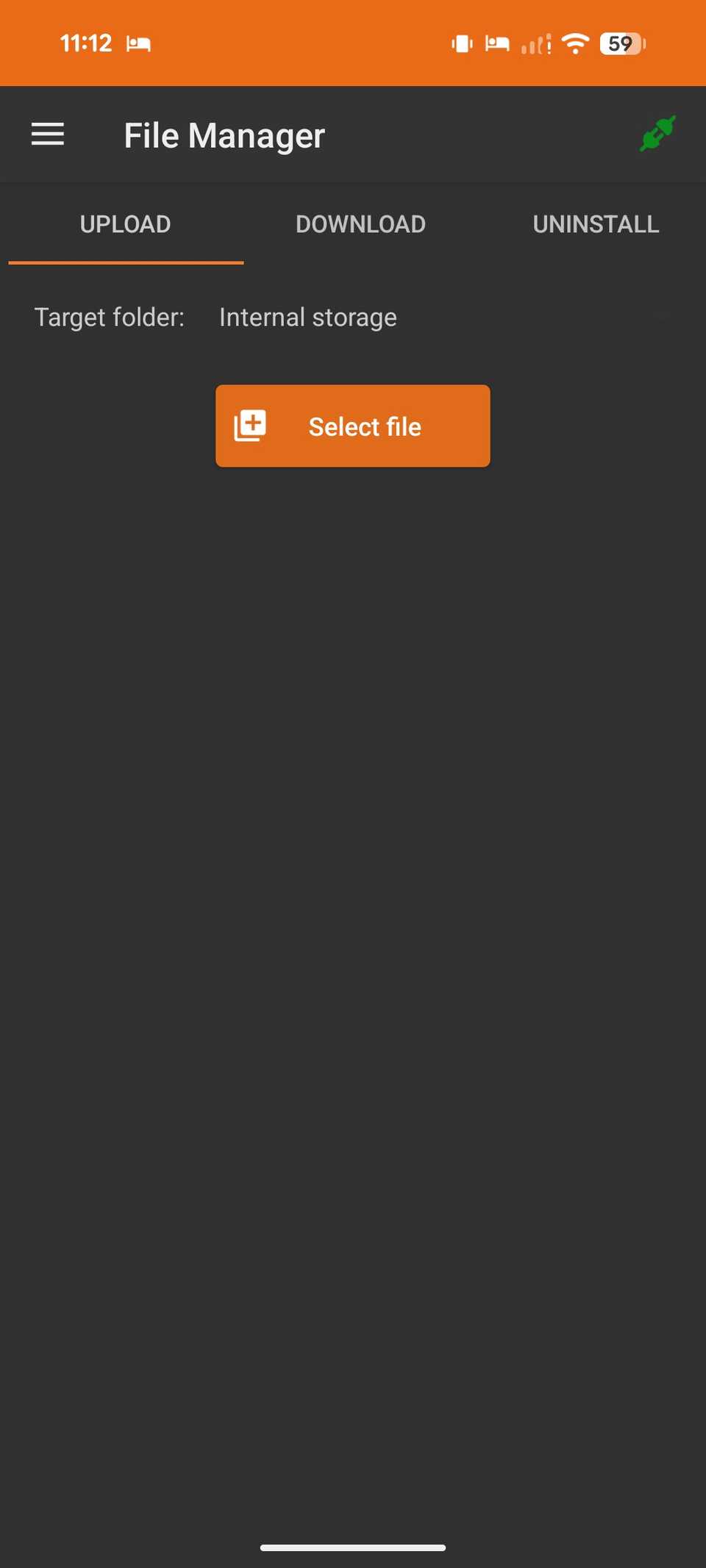 aggiungi un file in Easy Fire Tools