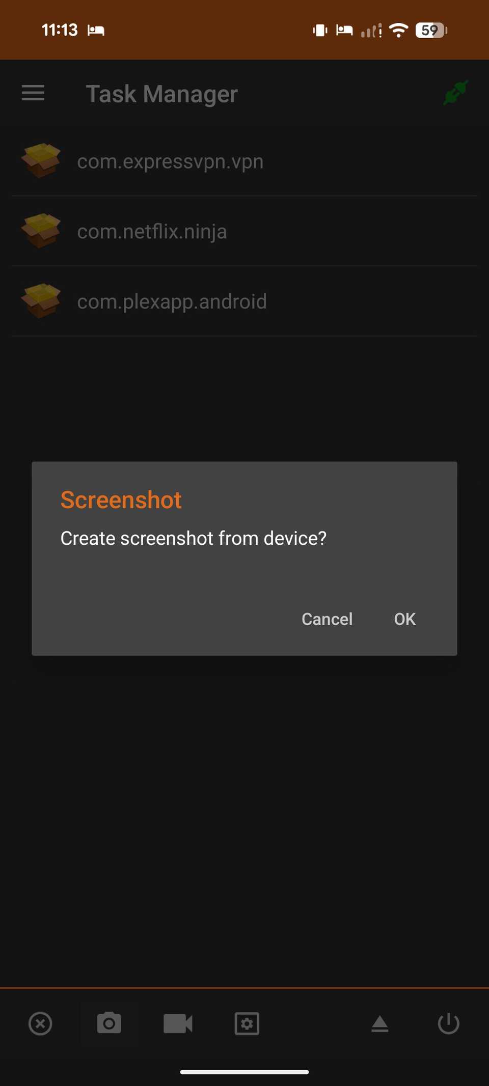 fai uno screenshot utilizzando Easy Fire Tools