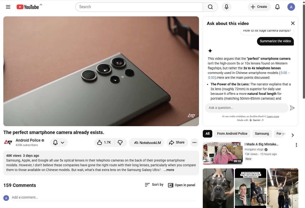 YouTube'da uzun video derdi bitti: Gizli Gemini düğmesi kaydırmaya son veriyor