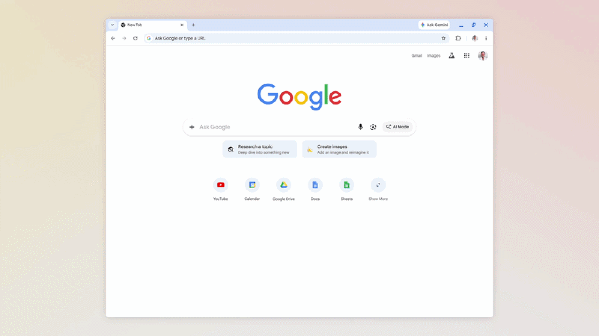 Chrome AI Mode about Ninja Coffee maker