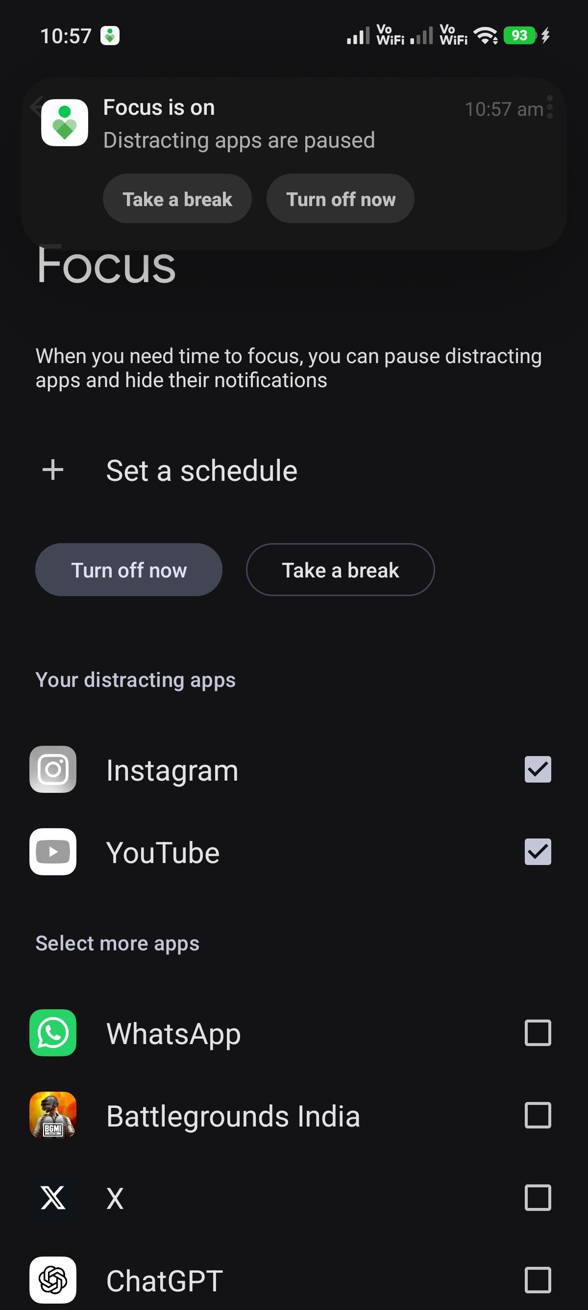 I used my Android phone without notifications, and I had mixed feelings
