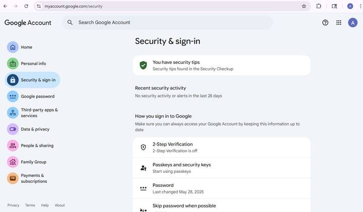 I found hidden gaps in my Google Account security and fixed them right away