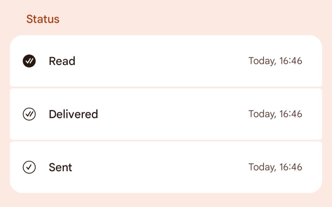 Read receipts in Google Messages look different, but nobody knows why