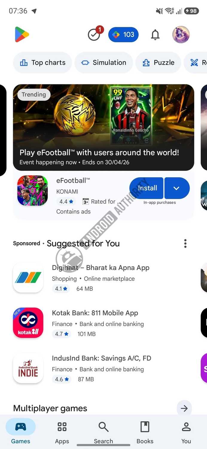 Android Games Categories The Play Store may soon offer easier access to game categories