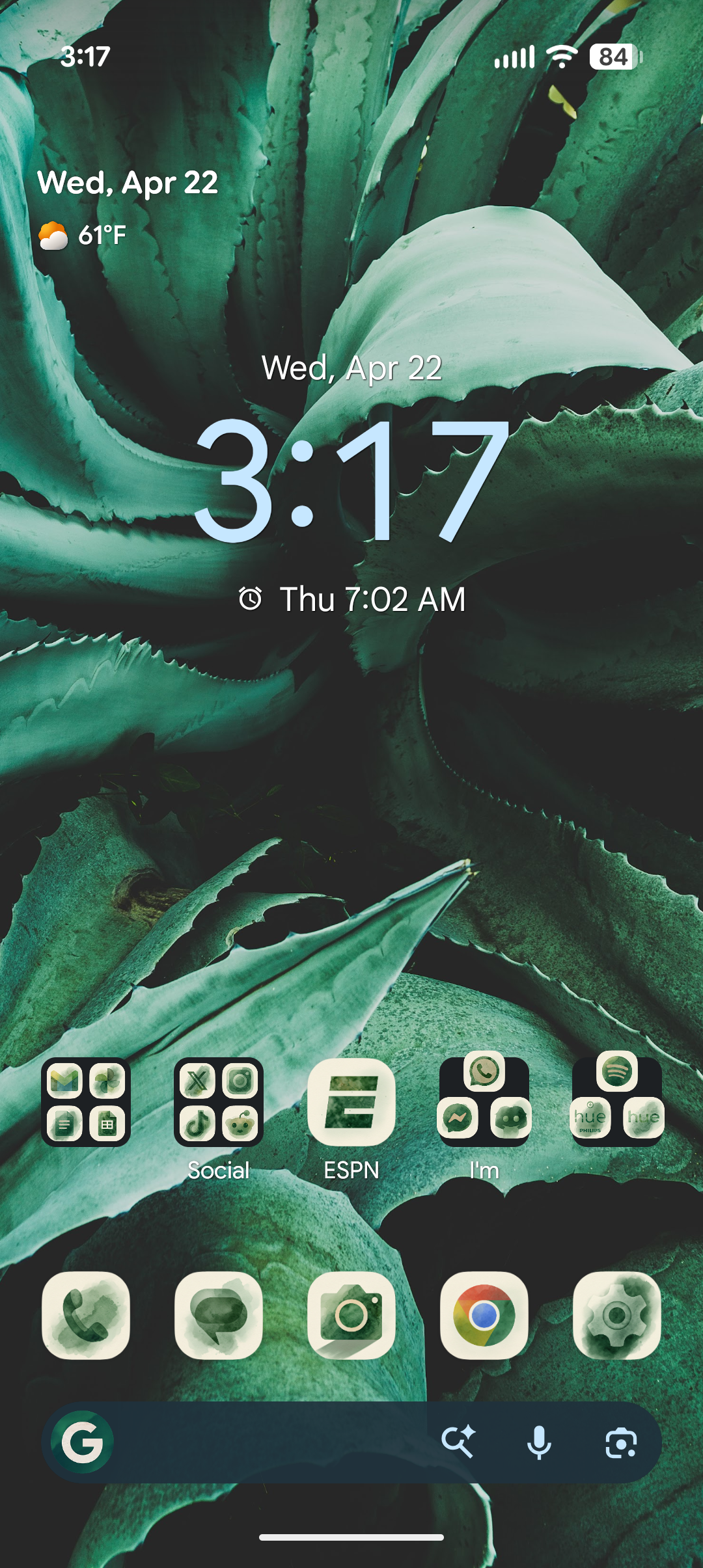 Android's icon styles make my home screen look like a piece of art