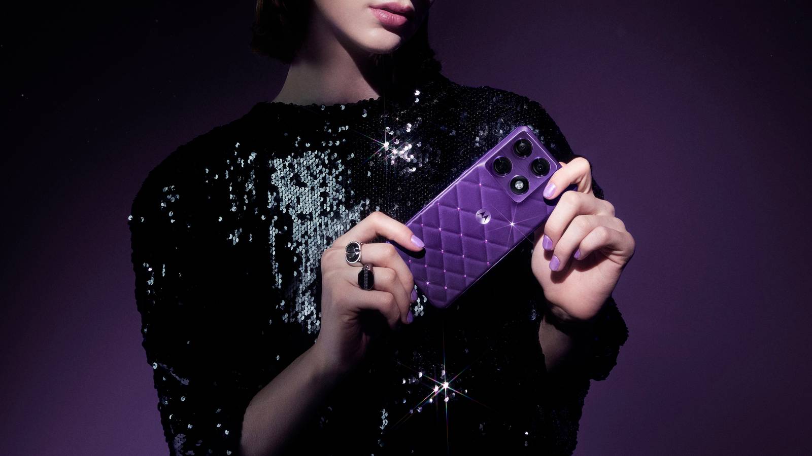 Motorola’s a tech lifestyle brand now, and it has a sparkly phone to prove it