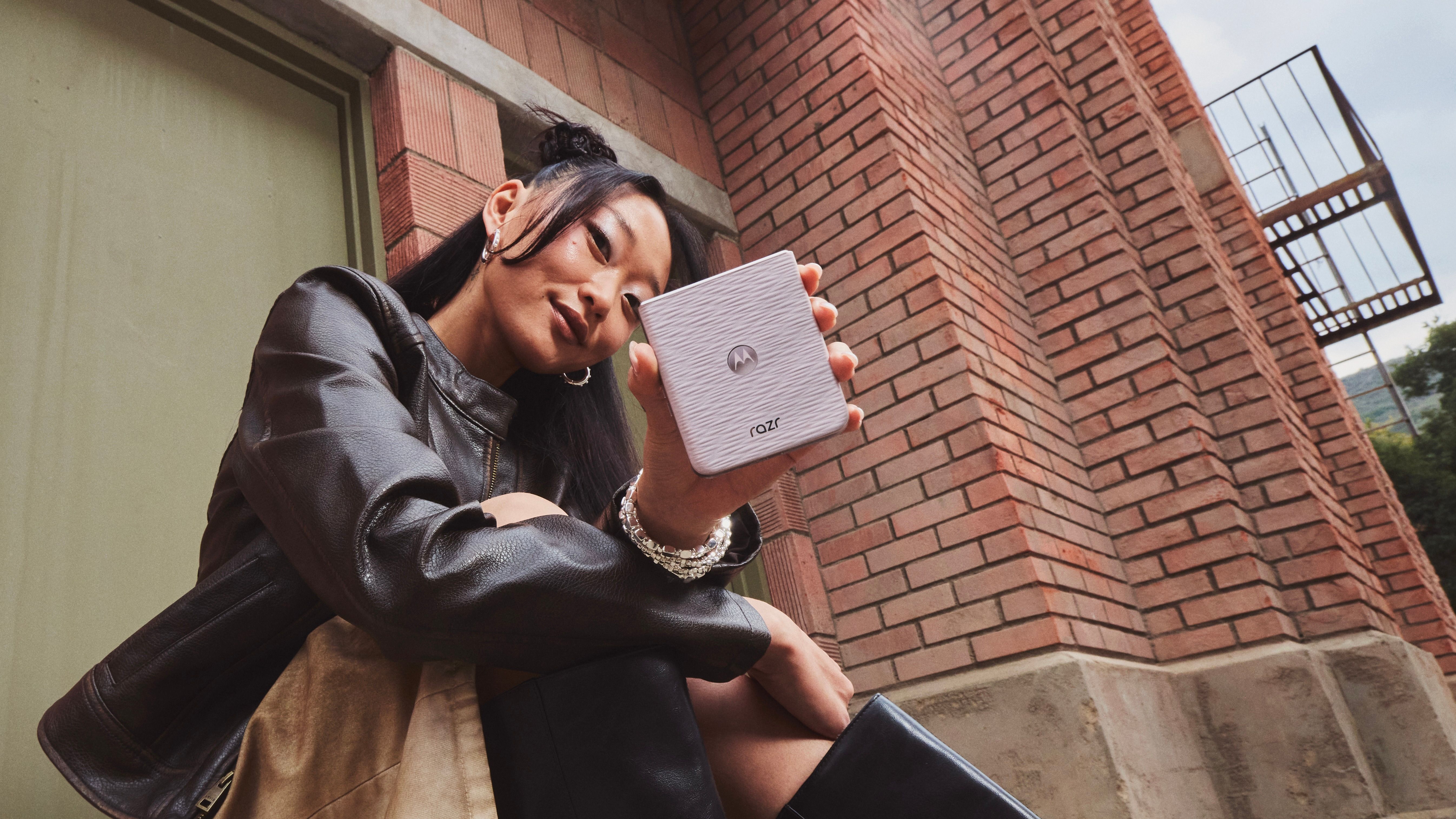 Motorola's newest Razr phones are here, and they're more colorful than ever