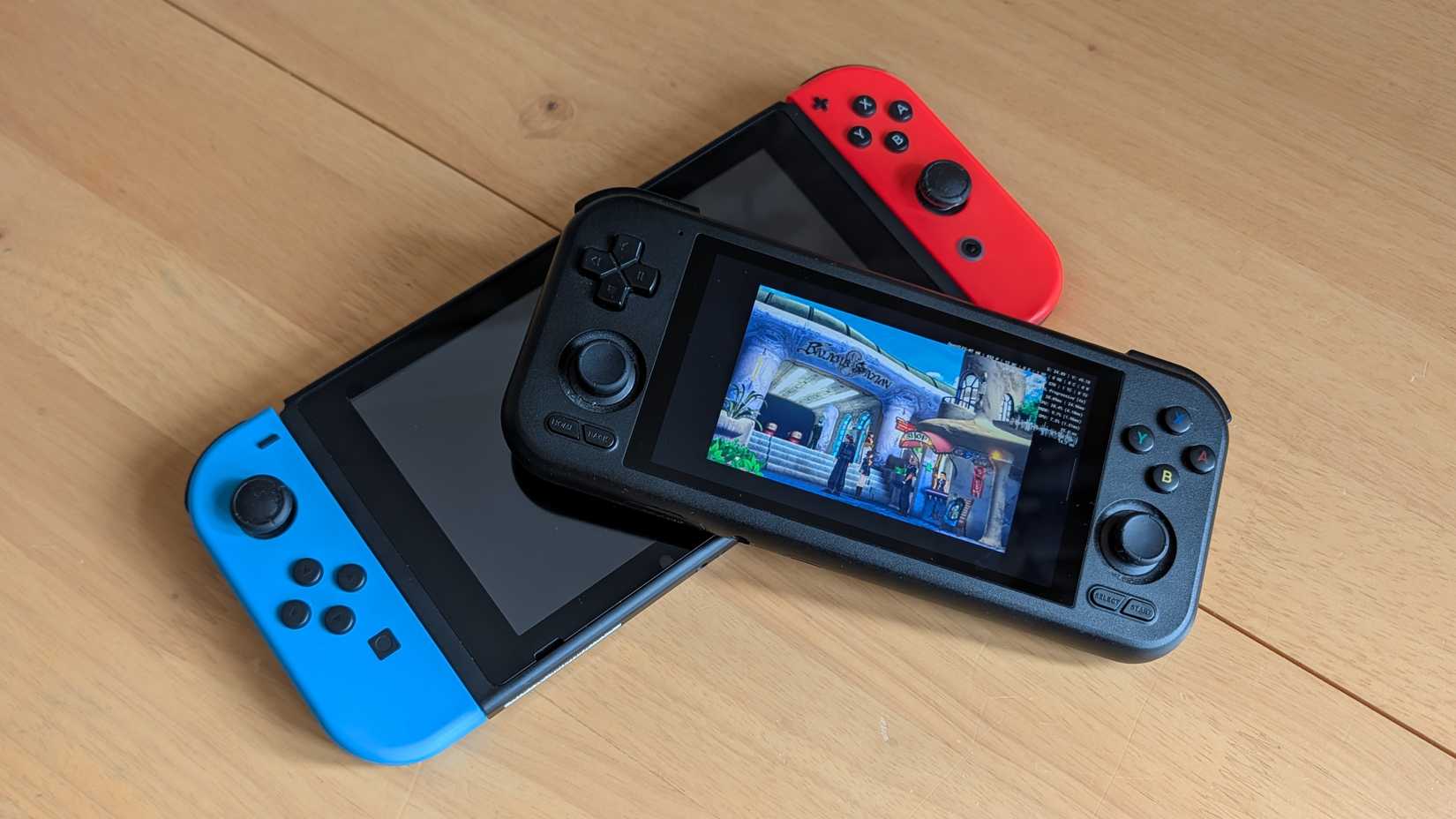 retroid-pocket-4-pro-on-nintendo-switch-angled