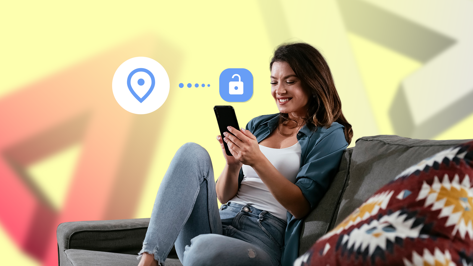 I'm officially 'un-locked' and ready to scroll, as long as I'm on my couch