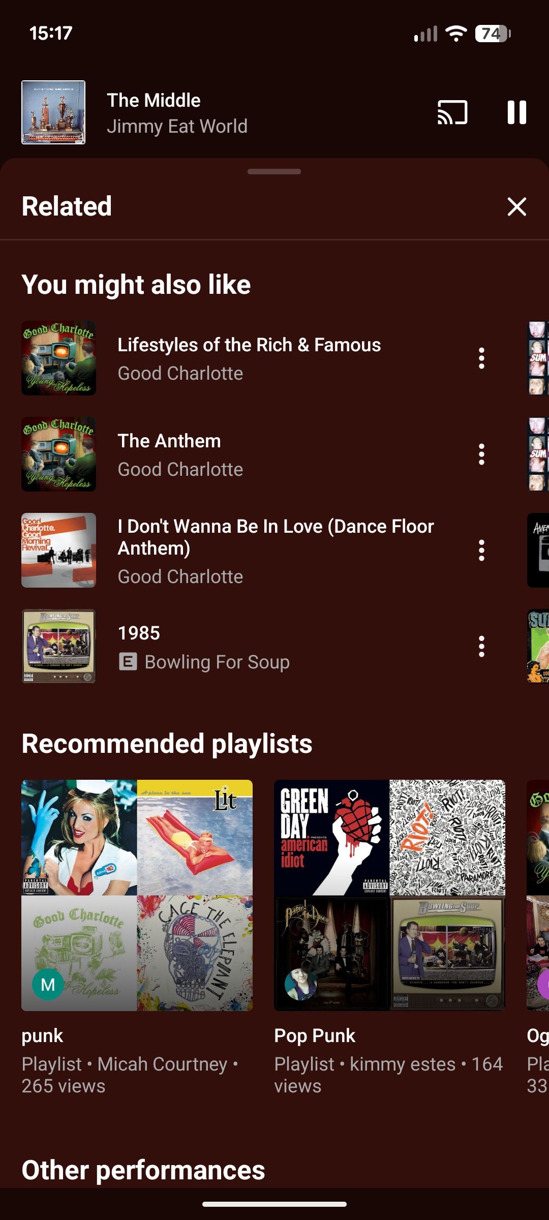 YouTube Music is finally rolling out the redesigned Now Playing interface