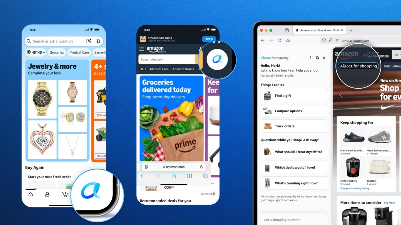 Amazon's search bar is now an AI shopping assistant that remembers your ...