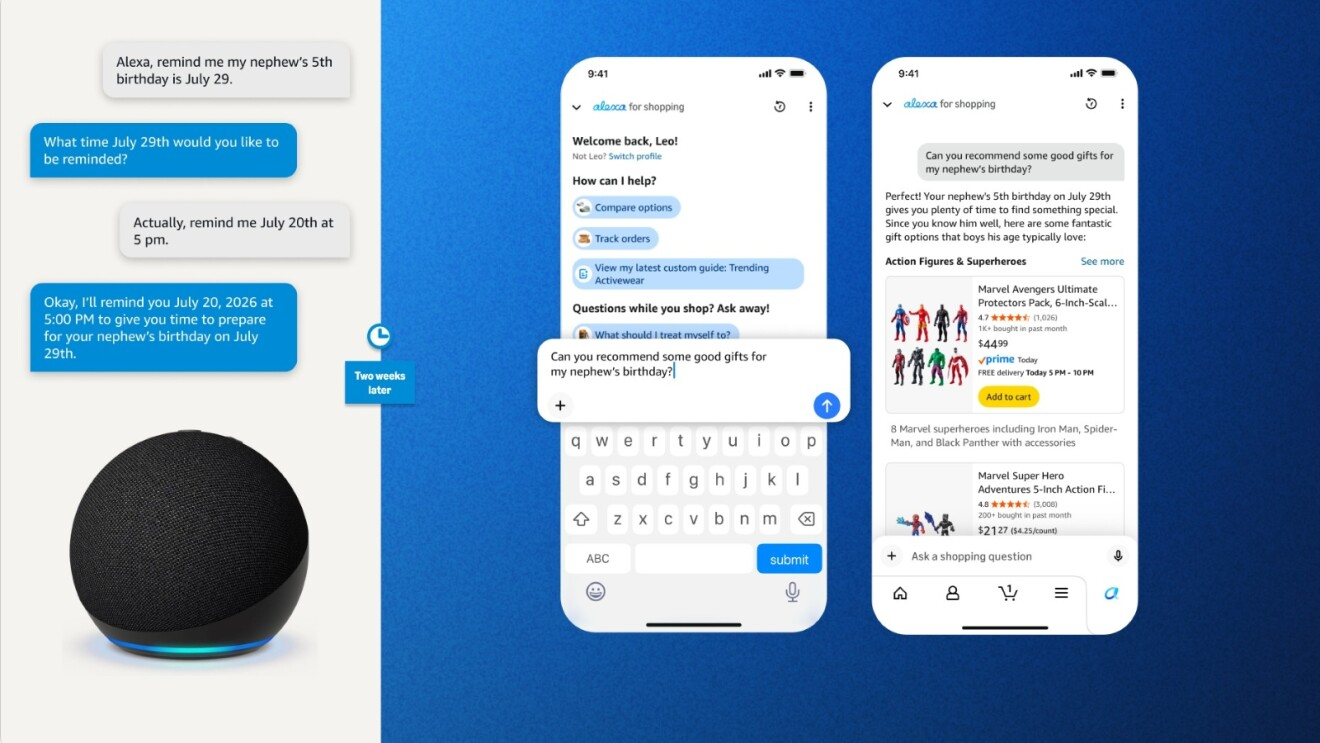 Amazon's search bar is now an AI shopping assistant that remembers your ...