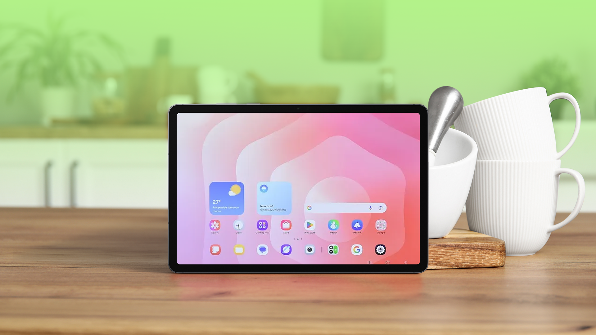 My newest kitchen appliance is an Android tablet, and I couldn't be happier