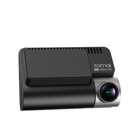 70mai Dash Cam 4K A810S em um fundo transparente