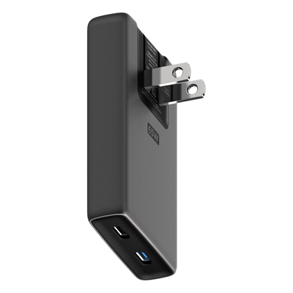 Adaptador de energia fino Nomad 65w em carboneto