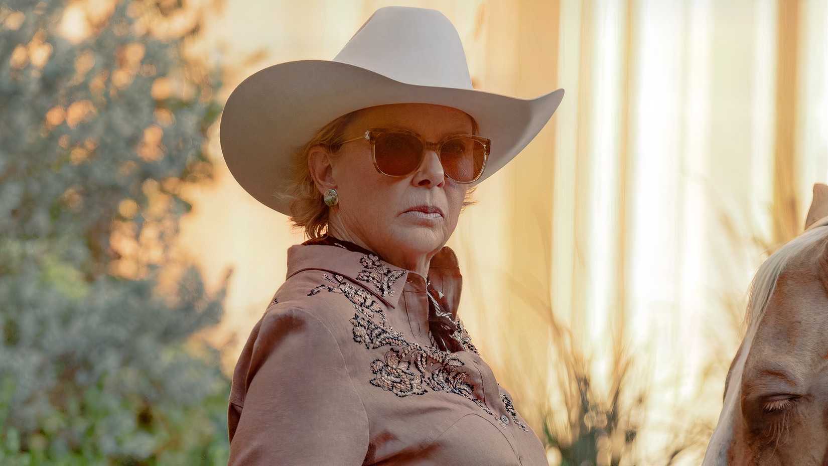 Annette Bening no Rancho Dutton