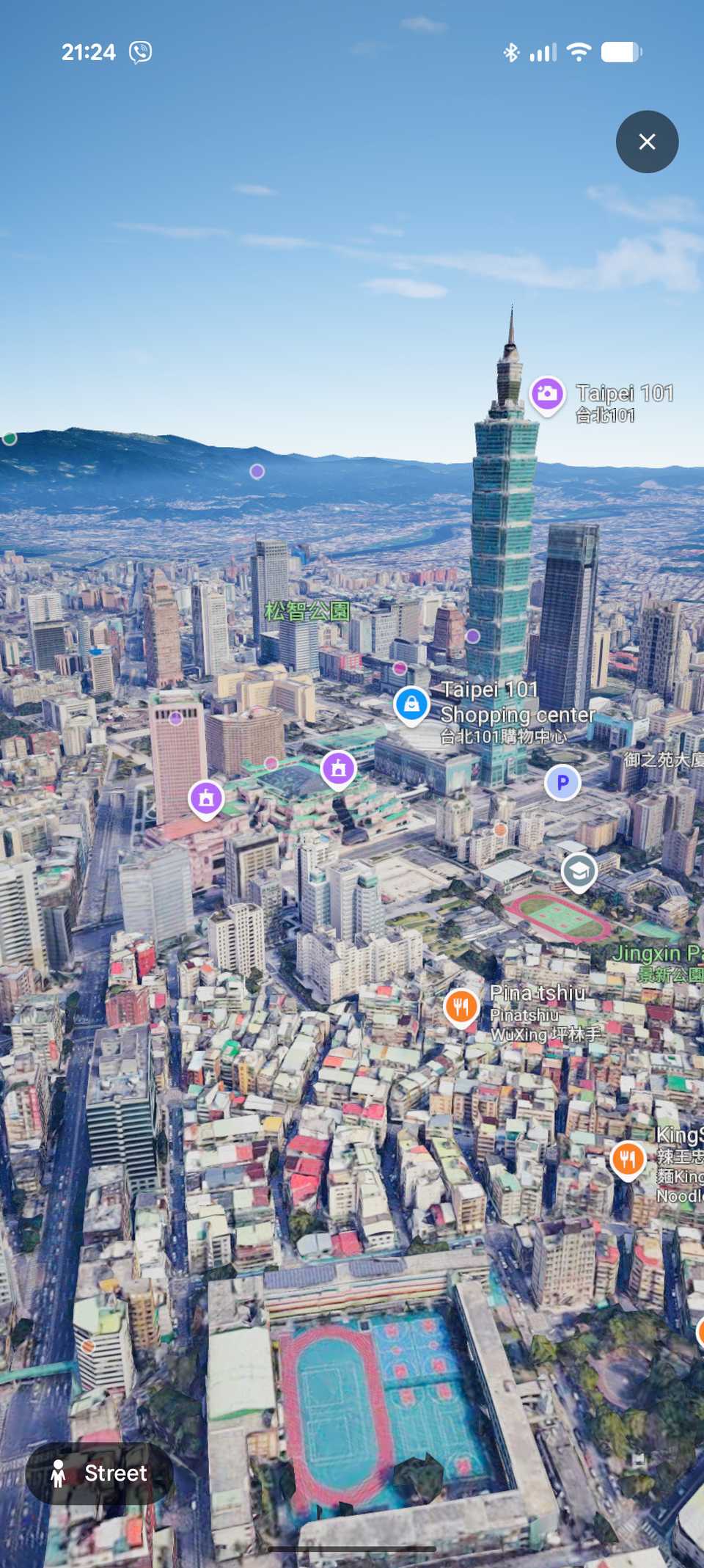 Immersive View of Taipei 101 on Google Maps