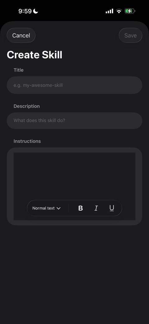 Creating a new Spark skill
