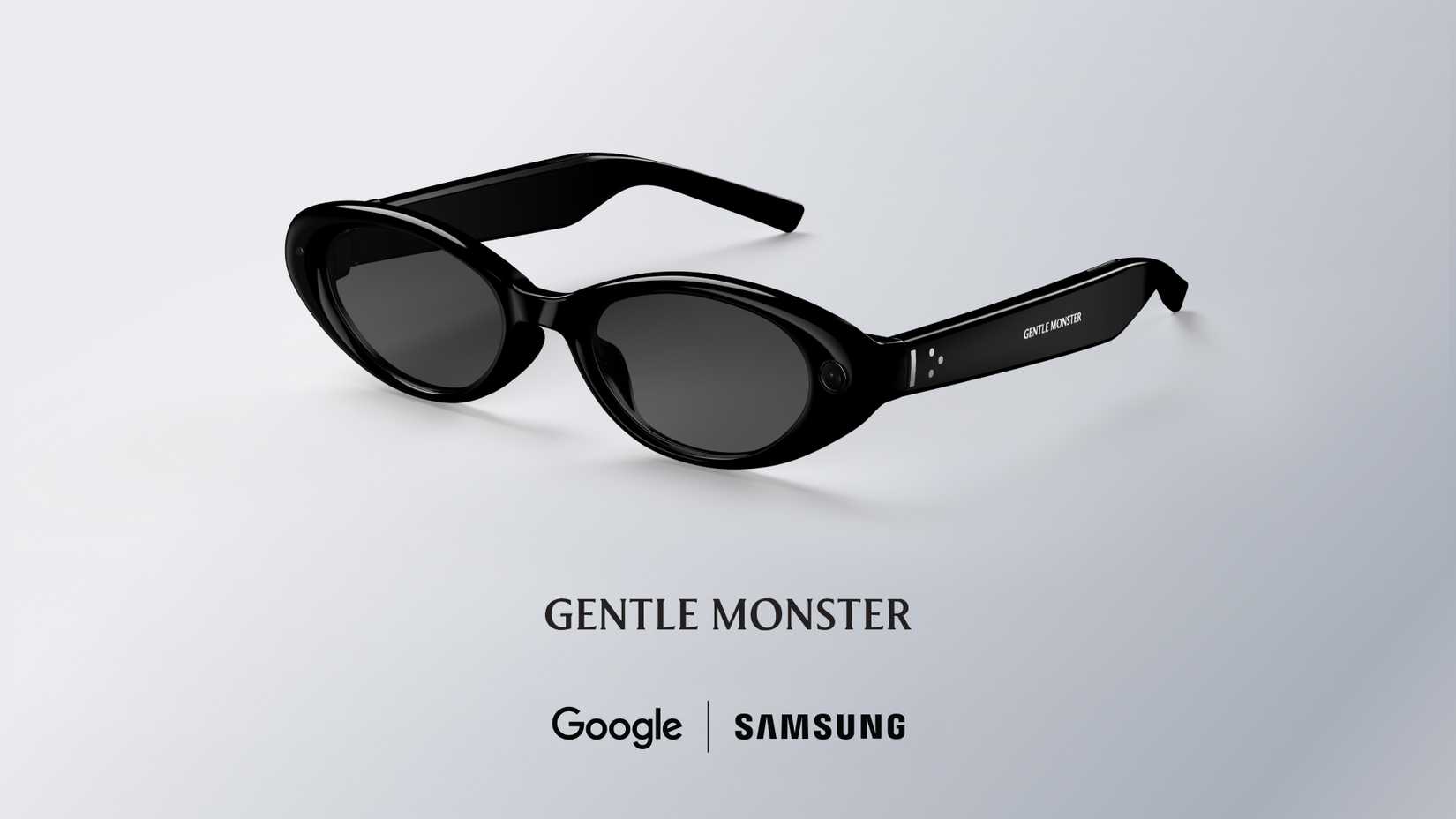Uma imagem teaser dos óculos inteligentes Gentle Monster da Samsung