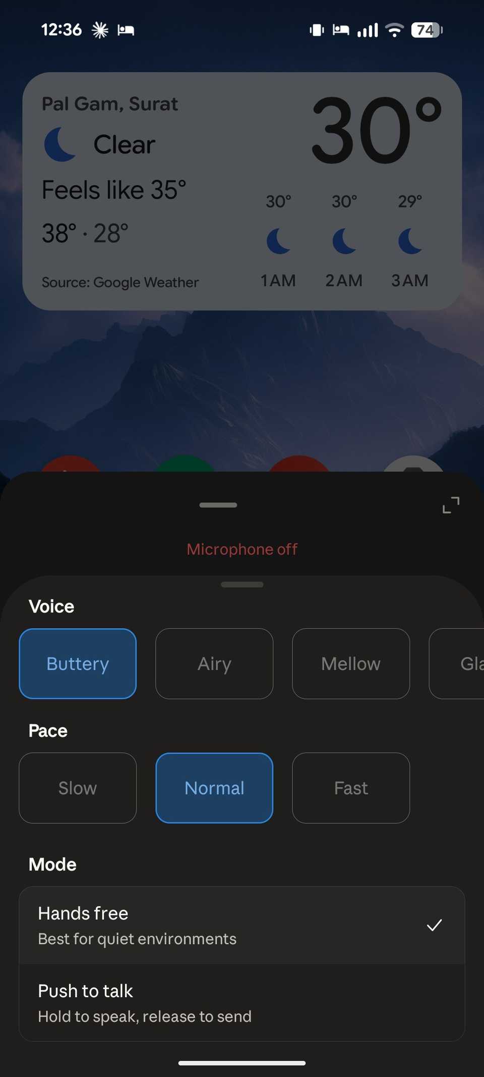 Claude interface