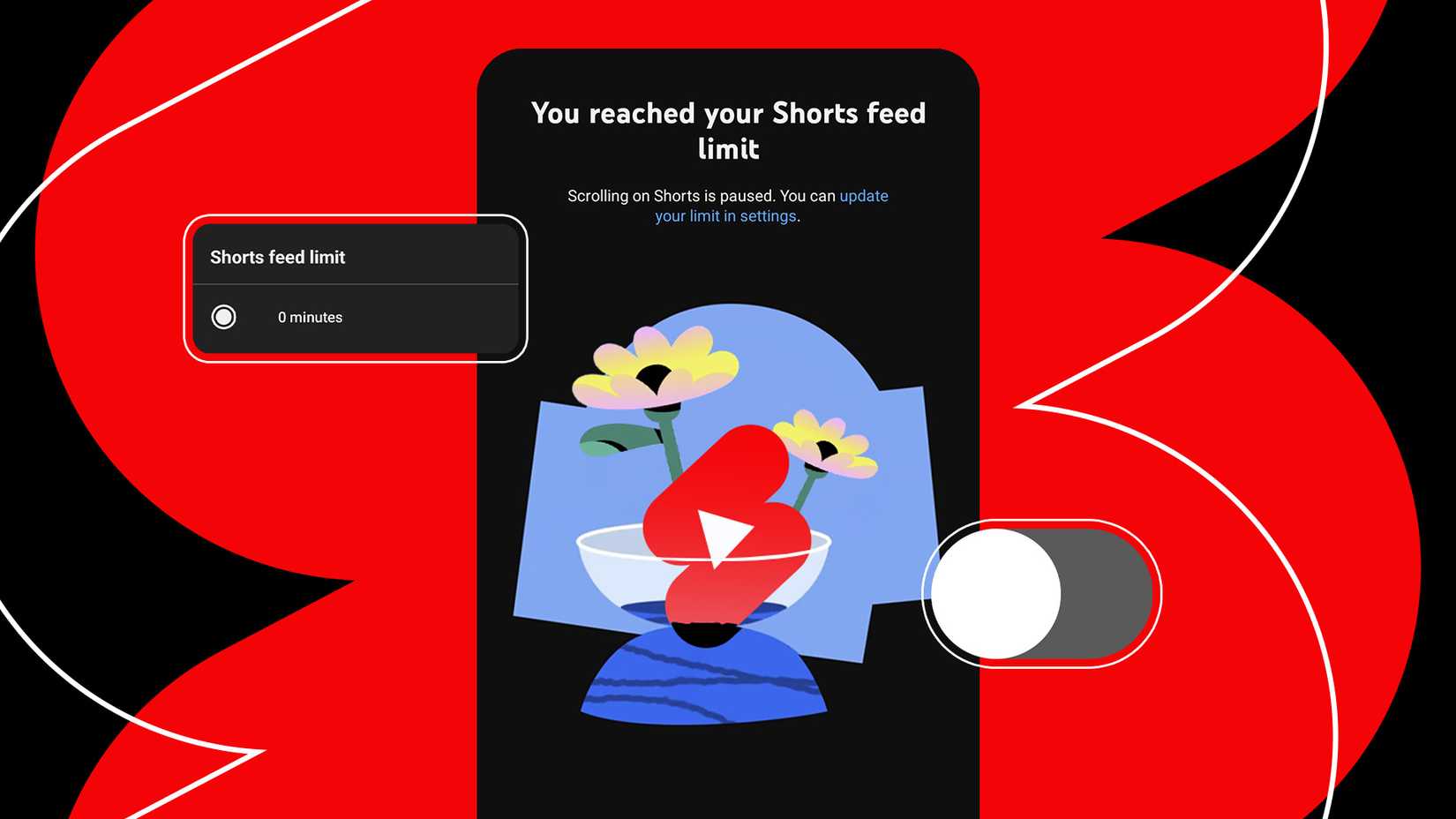 L'interfaccia mobile di YouTube mostra un 