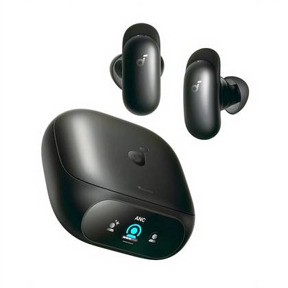 L'Anker Soundcore Liberty 5 Pro su sfondo bianco.