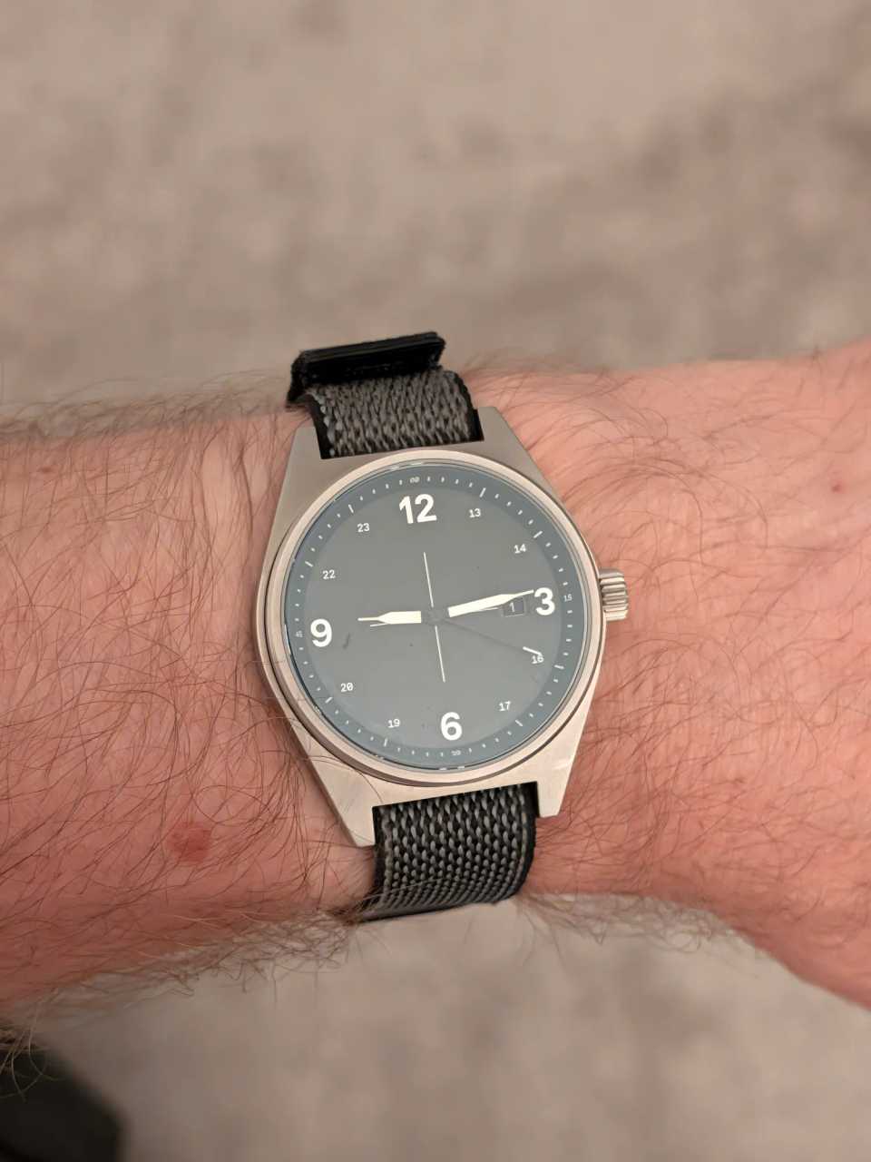 This artful Fitbit Air hack is spreading rapid — here is why it will now not give you the results you want The Instrmnt Field Watch on the Fitbit Air strap.