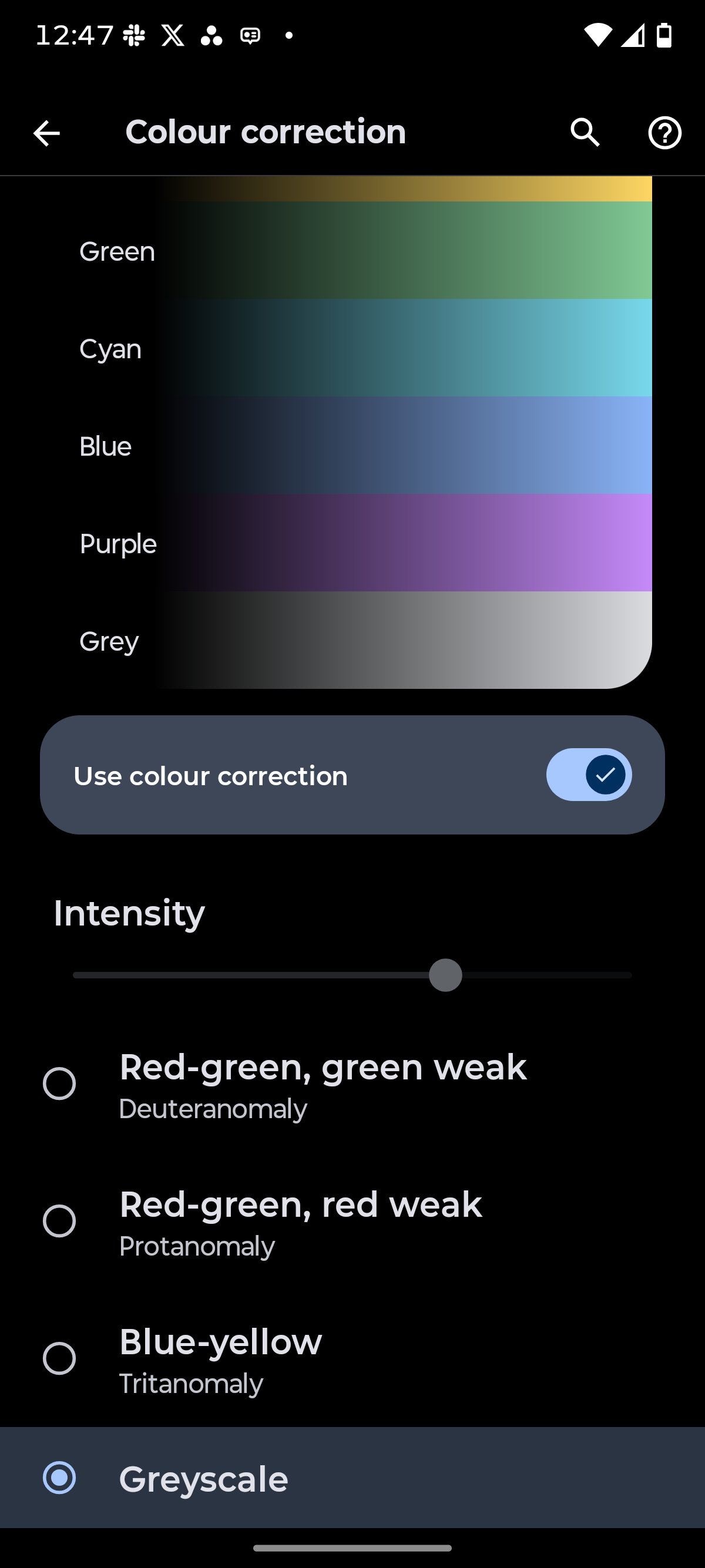Android Color Correction How a simple 2-week Android experiment changed the way I interact with ...