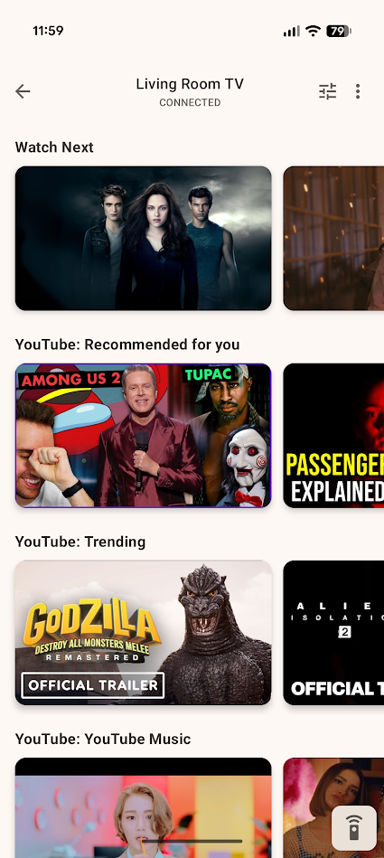 recommendations in atvtools app