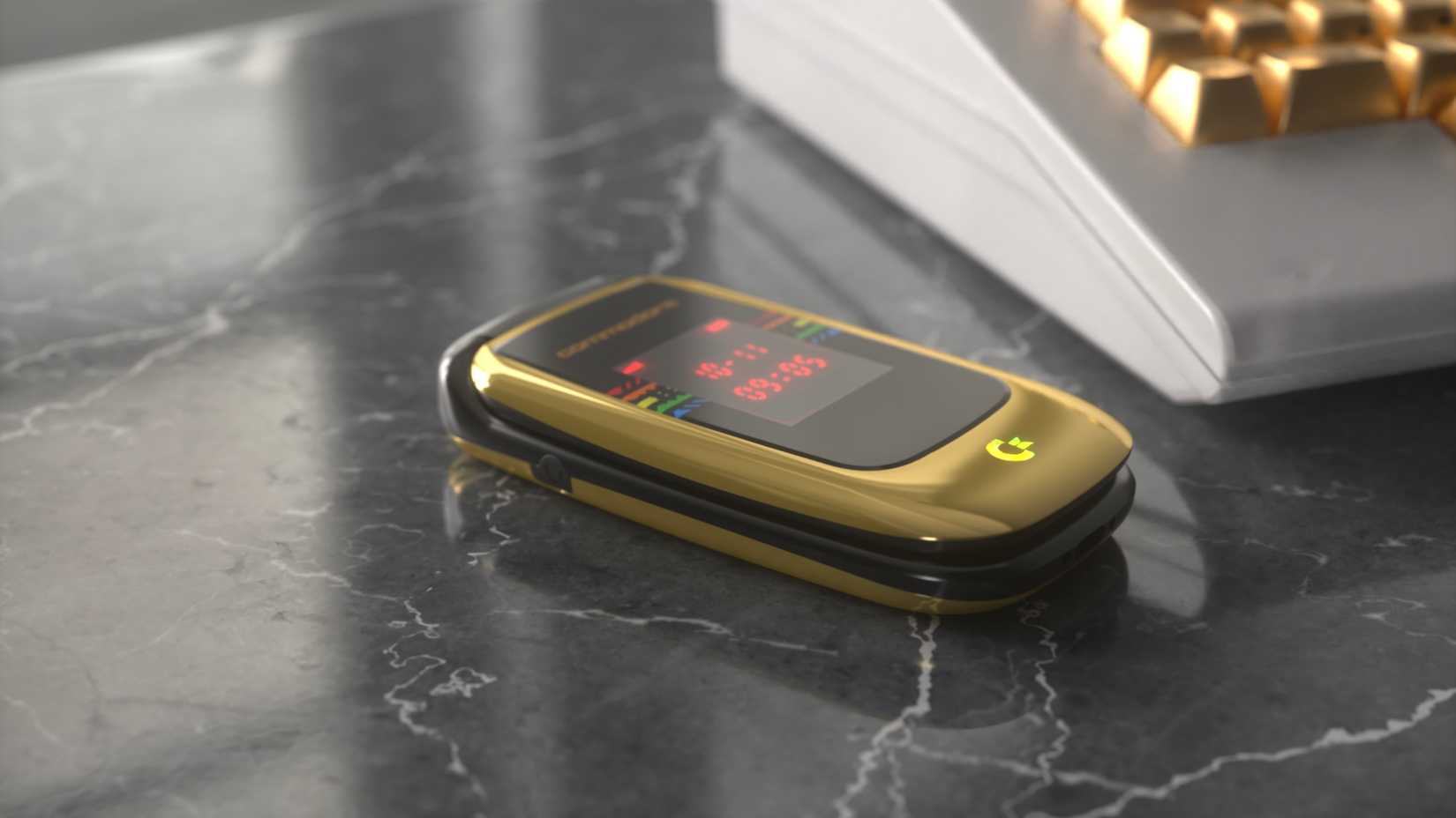 Uma imagem promocional do Commodore Callback 8020