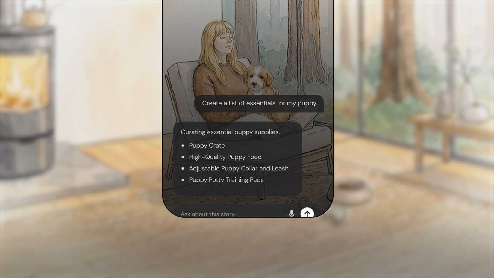 Uma imagem do aplicativo Dreambean.