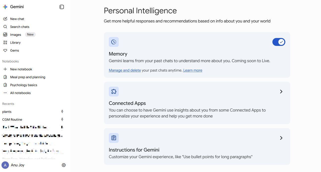 настройки Gemini — иллюстрация 2 к материалу