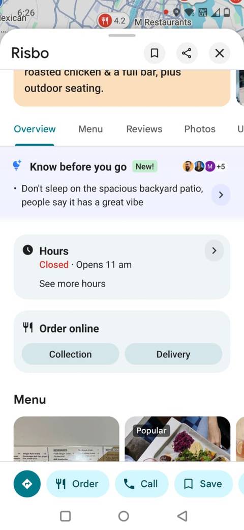 I by no means anticipated Google Maps to turn out to be my favourite go back and forth making plans app Screenshot showing the Hours option in Google Maps