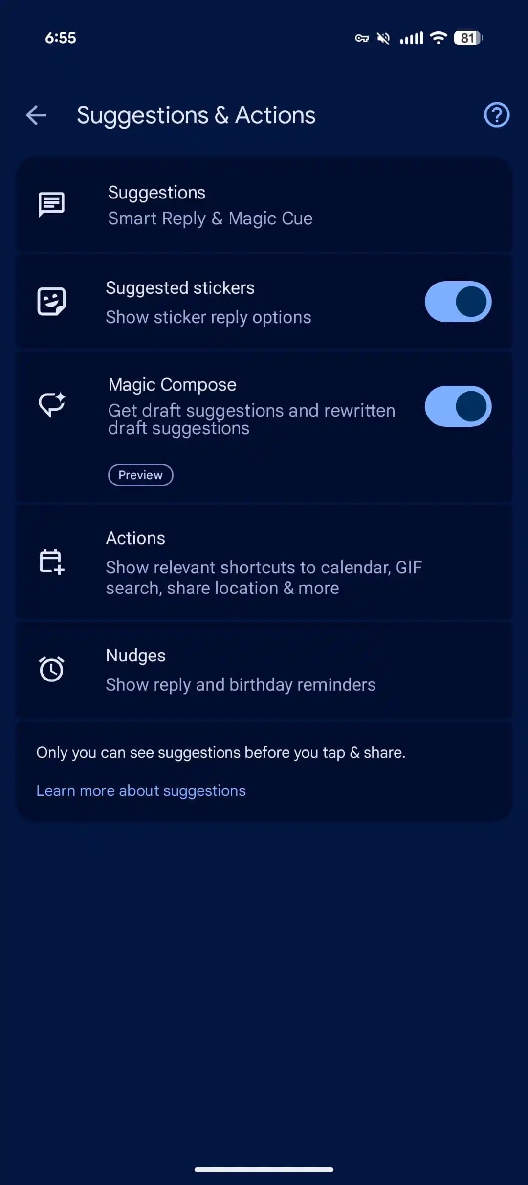 Google Messages finally fixes its most annoying Smart Replies problem